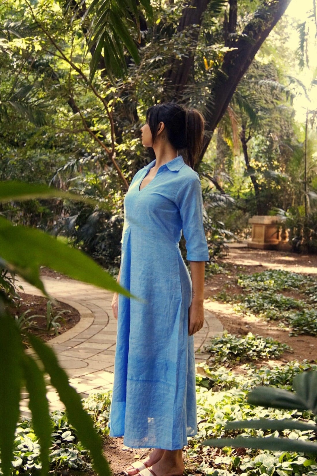 Handwoven Cotton Picnic Dress