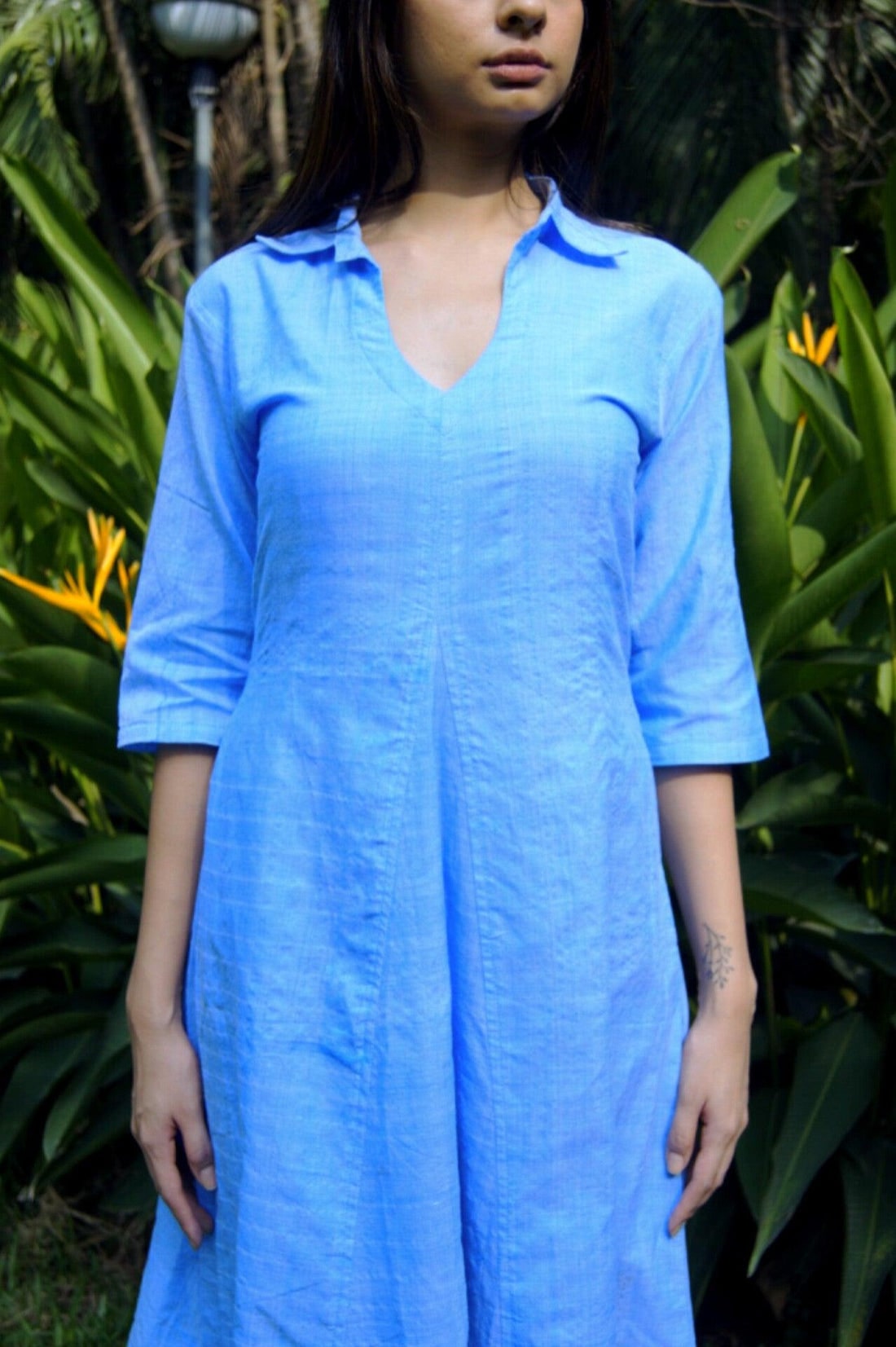 Handwoven Cotton Picnic Dress