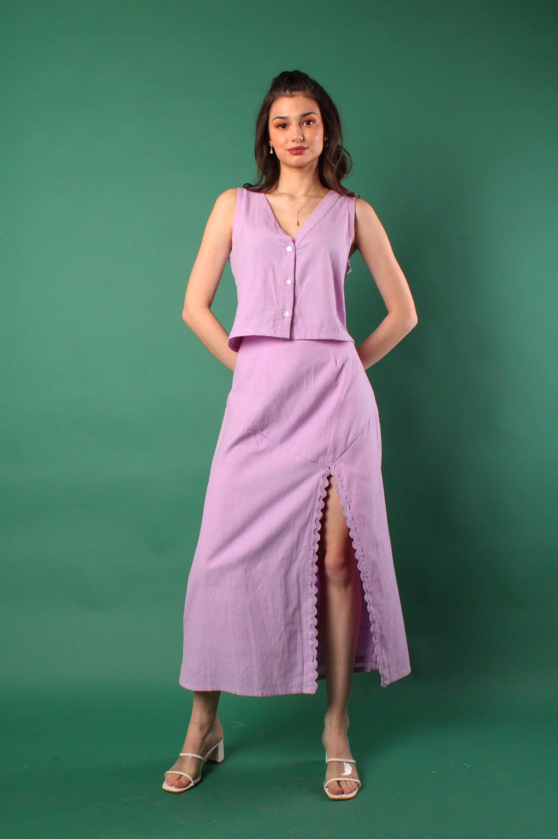Handwoven Aster Skirt