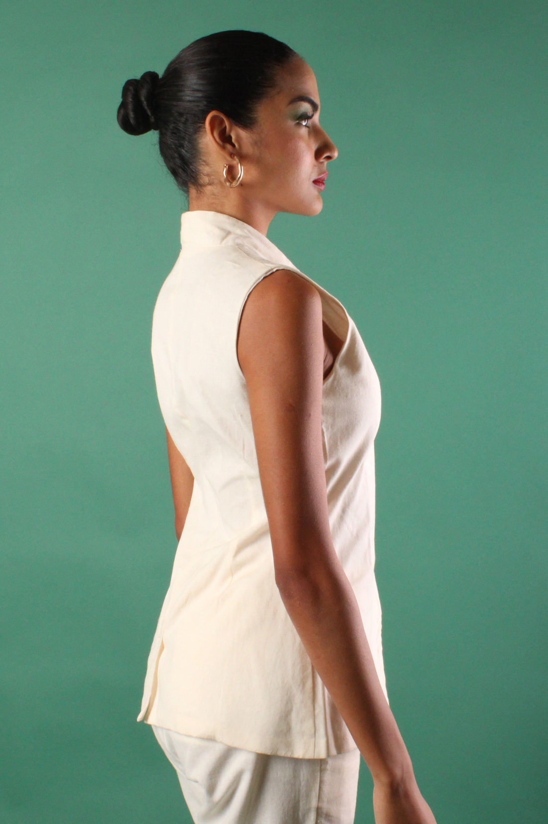 Handwoven Lilly Waist Coat Top