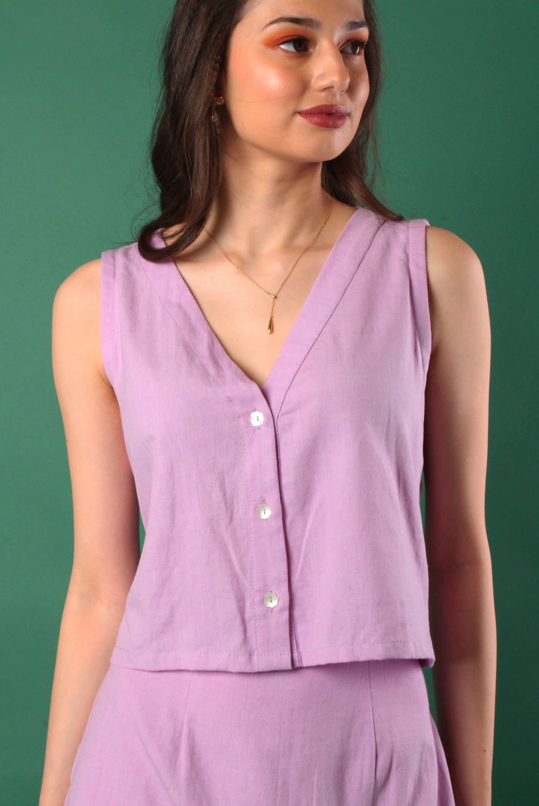 Handwoven Aster Crop Top